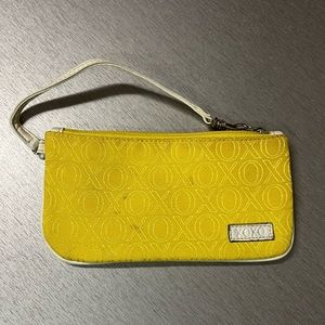 Yellow wristlet